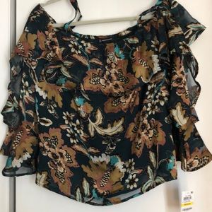 INC off the shoulder floral.  NWT